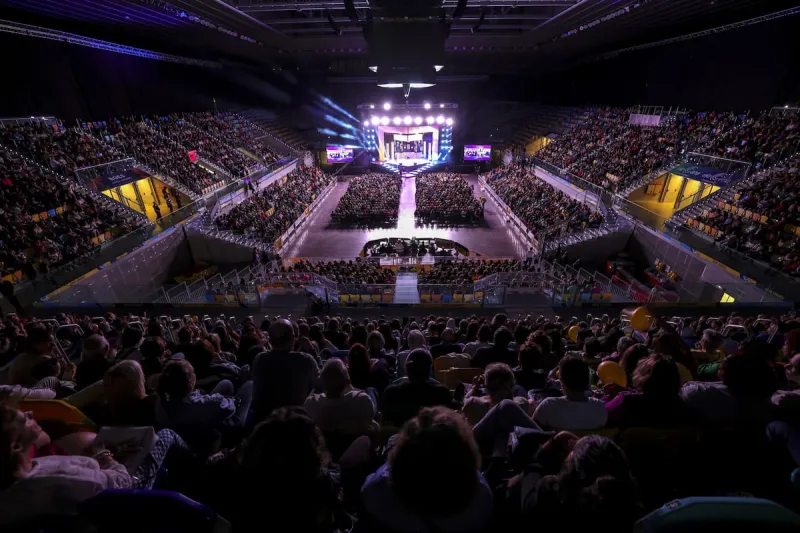 gala pequeño valiente en el gran canaria arena